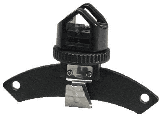 A close up of the strap on a camera