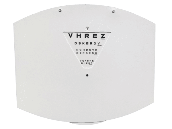 A white oval shaped dish with the words " vherez ".